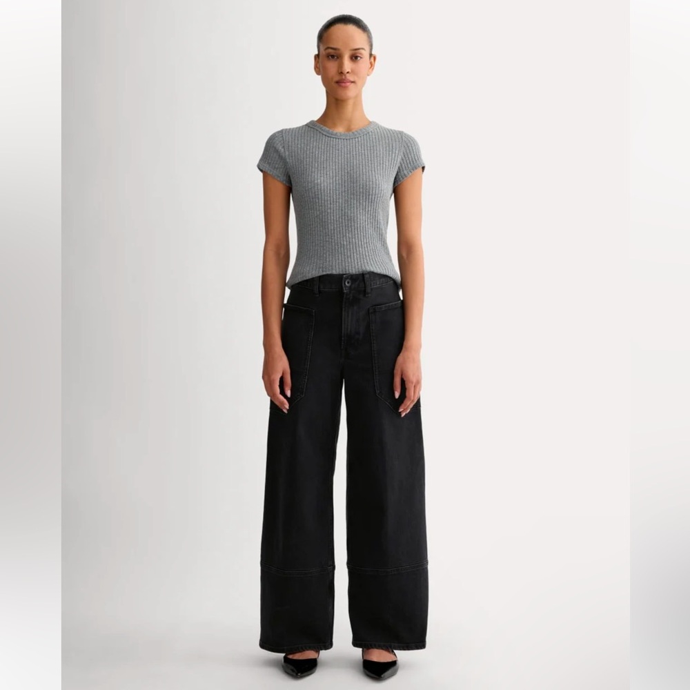 EVERLANE The Way-High Carpenter Jean in Coal